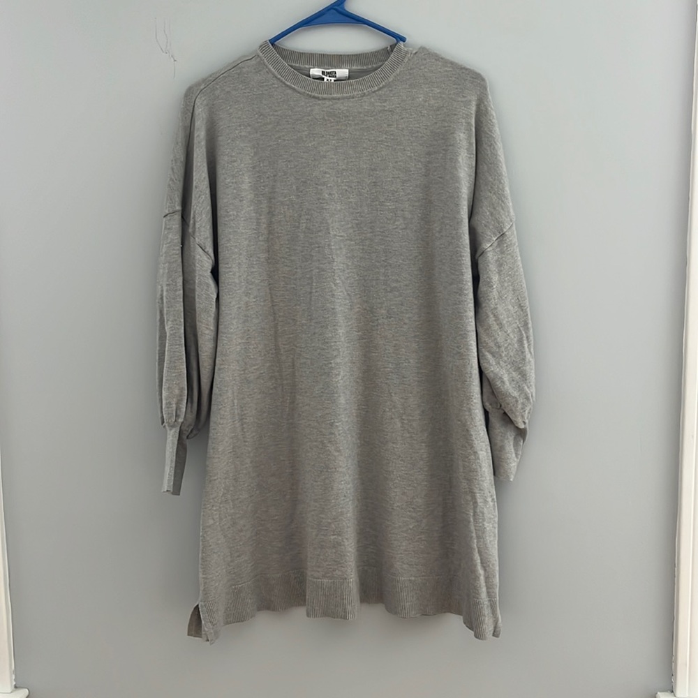 Long sleeve sweater dress